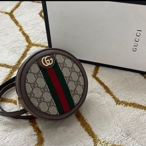 GUCCI Ophidia Round Mini Backpack
